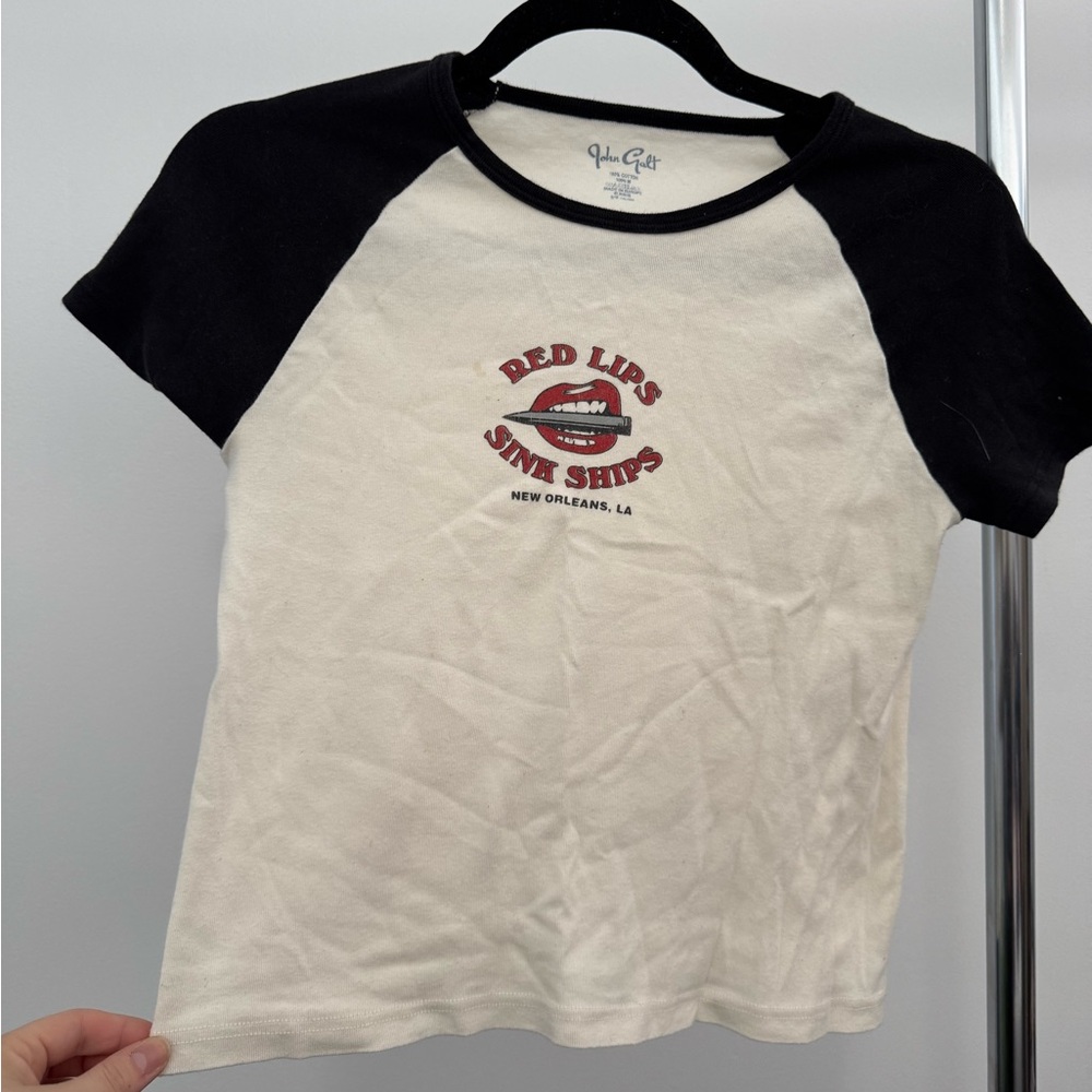 John Galt Brandy Melville baby tee